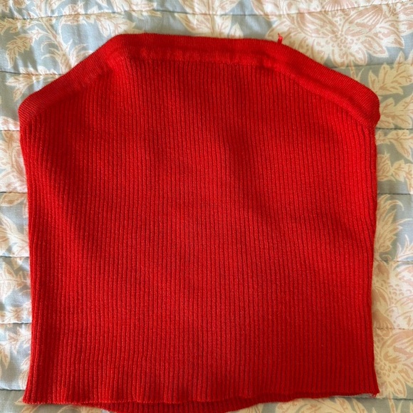 Red tube top - Picture 2 of 4